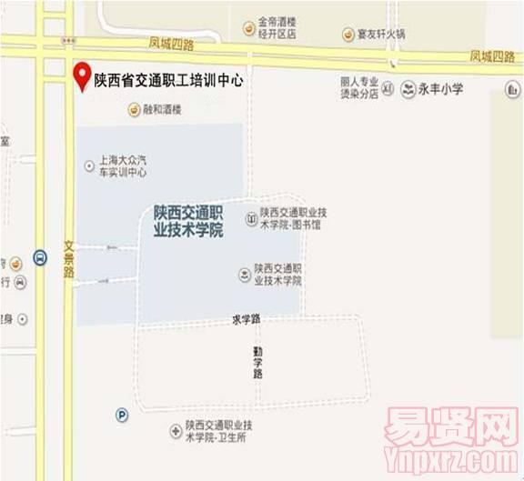 面试地点示意图