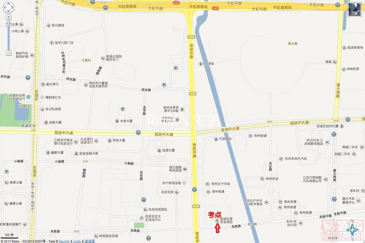 考点示意图