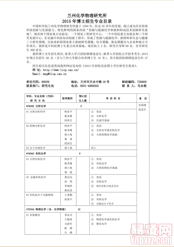 名单