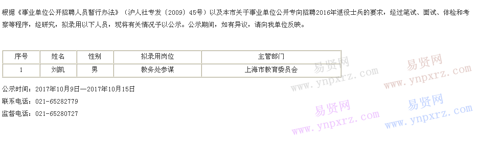 名单